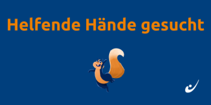 Helfende Hände gesucht